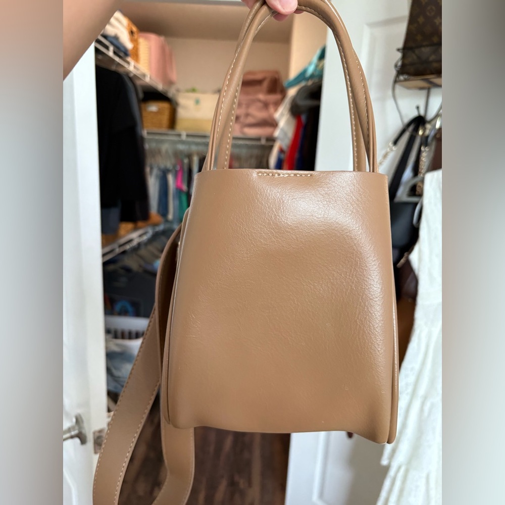 Anthropologie The Mini Hollace Tote in Brown
